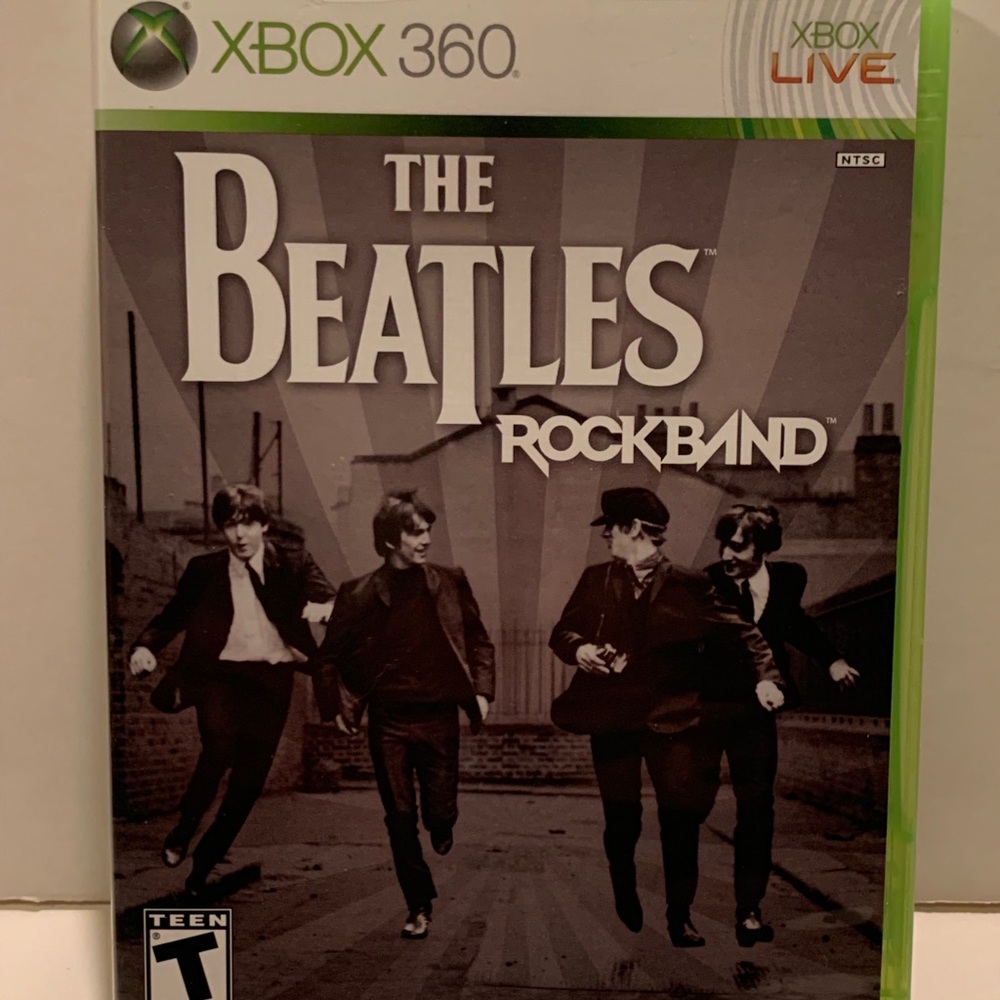 XBOX 360- THE BEATLES ROCK BAND GAME.